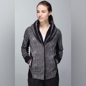 lululemon athletica Gray and Black Jacket